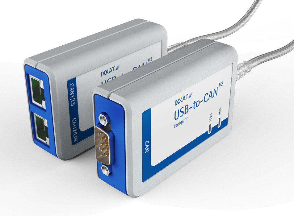 IXXAT USB-to-CAN V2 – det gode er nu blevet endnu bedre.